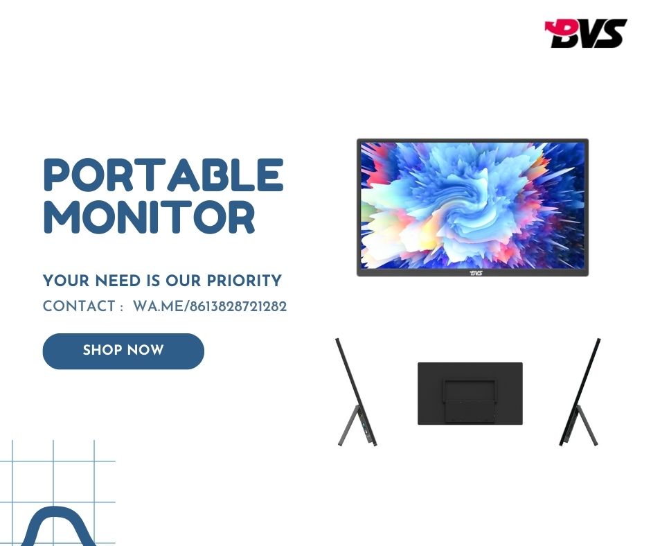 Elevate Your Workspace with the BVS 18.5-inch Portable Monitor
