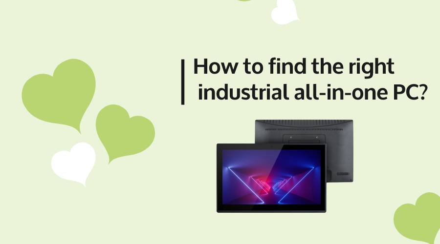 industrial all in one computer with touch screen