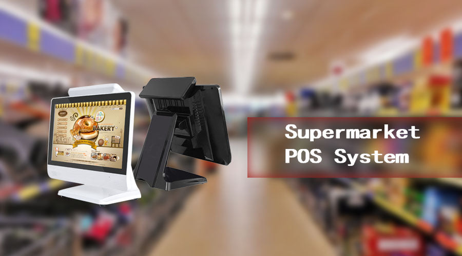 supermarket pos all-in-one pc display