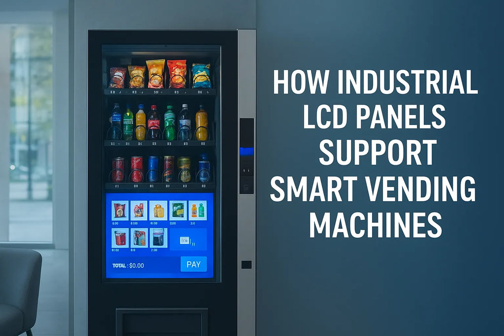 How Industrial LCD Panels Support Smart Vending Machines