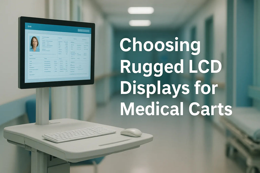 Choosing Rugged LCD Displays for Medical Carts