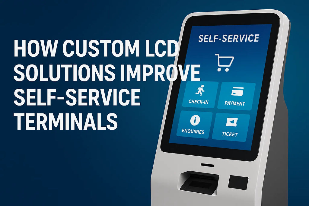 How Custom LCD Solutions Improve Self-Service Terminals