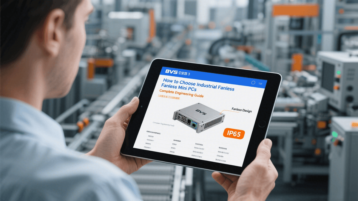 Plg Computer Selecting an Industrial Fanless Mini PC: A Practical Guide for Enginee ...