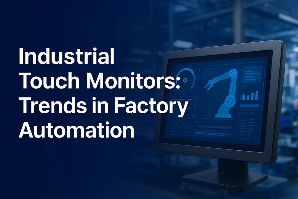 Industrial Touch Monitors: Trends in Factory Automation