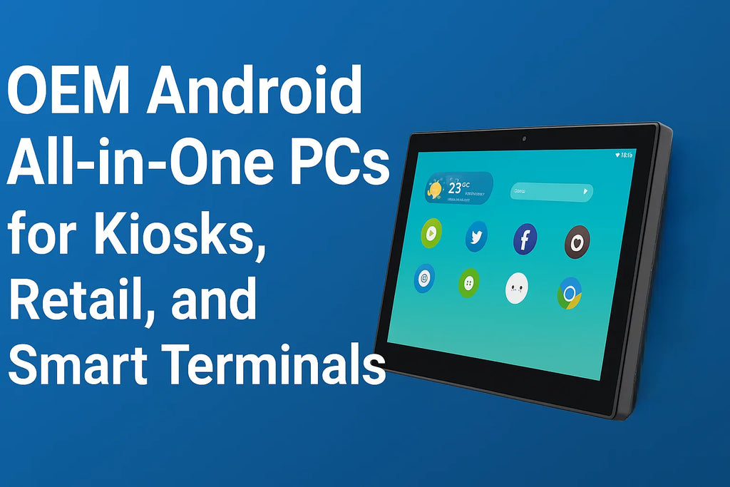 OEM Android All-in-One PCs for Kiosks, Retail, and Smart Terminals