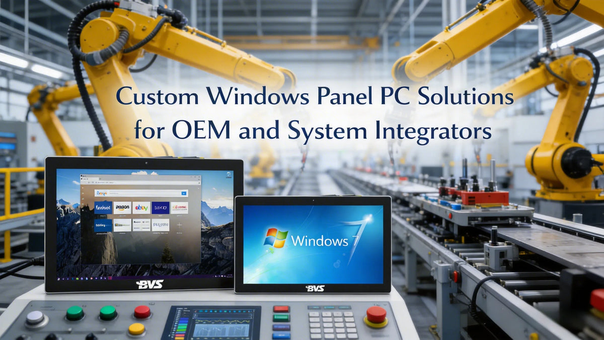 Custom Windows Panel PC Solutions for OEM and System Integrators – BVSLCD