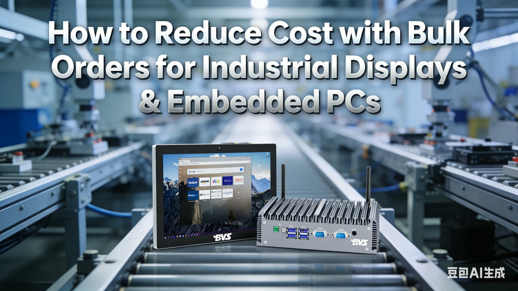 How to Reduce Cost with Bulk Orders for Industrial Displays &amp; Embedded PCs