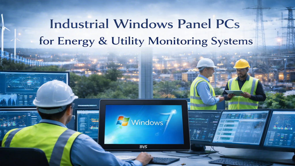 Industrial Windows Panel PCs for Energy and Utility Monitoring Systems ...