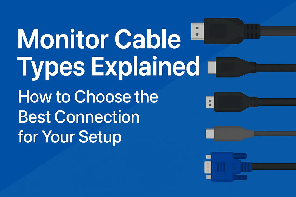 Monitor Cable Types Explained: How to Choose the Best Display Connecti ...