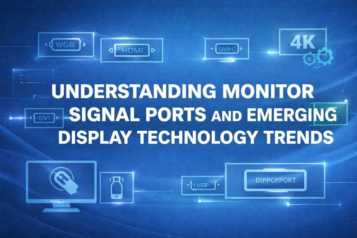 Understanding Monitor Signal Ports and Emerging Display Technology Tre ...