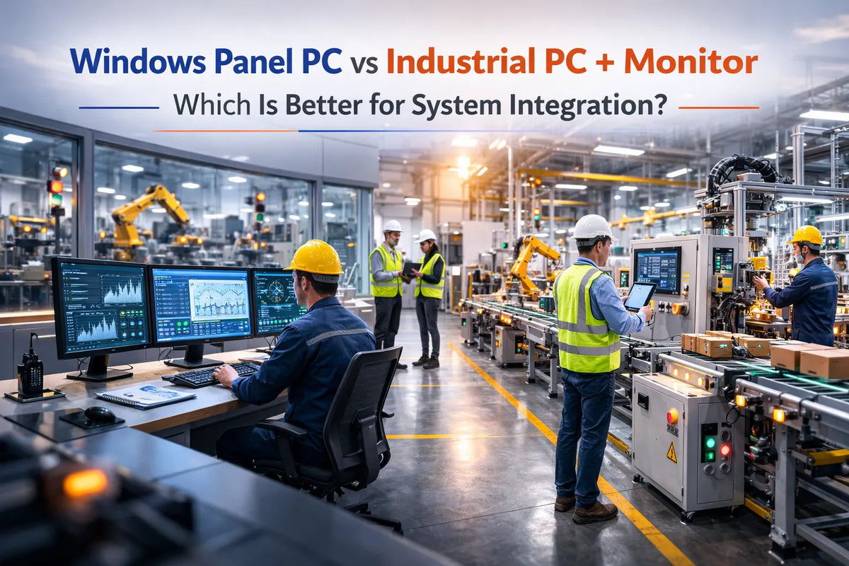 Windows Panel PC vs Industrial PC + Monitor: Which Is Better for Syste ...