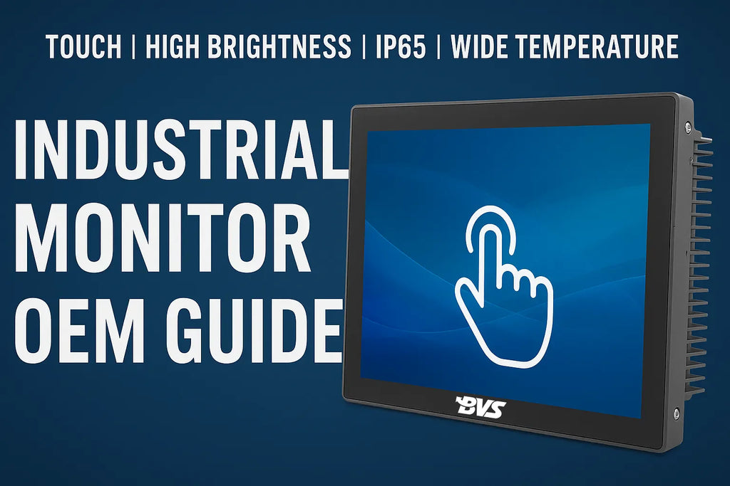 Industrial Monitor OEM Guide: Touch, High Brightness, IP65, Wide Temperature