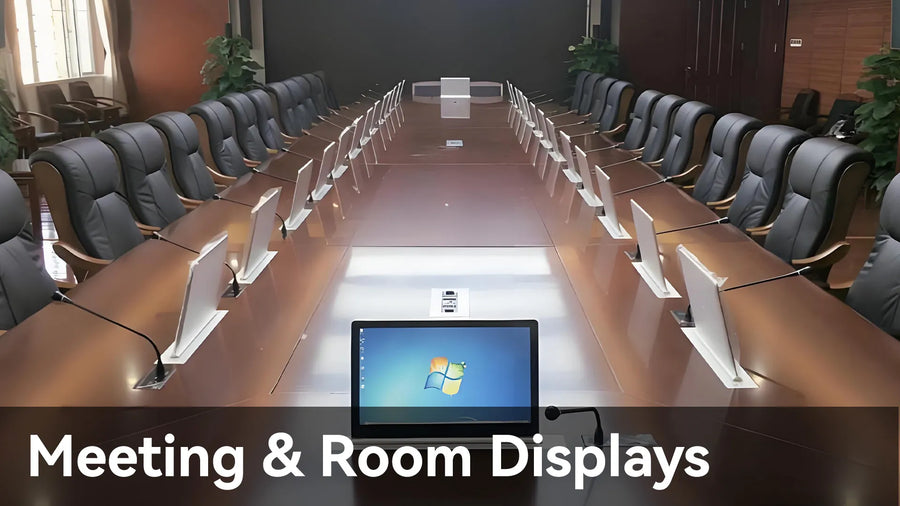 Besprechungs- und Raumdisplays