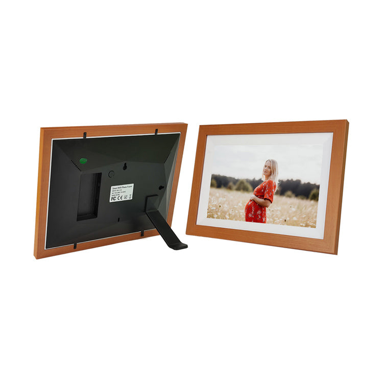 wooden frame digital photo frame